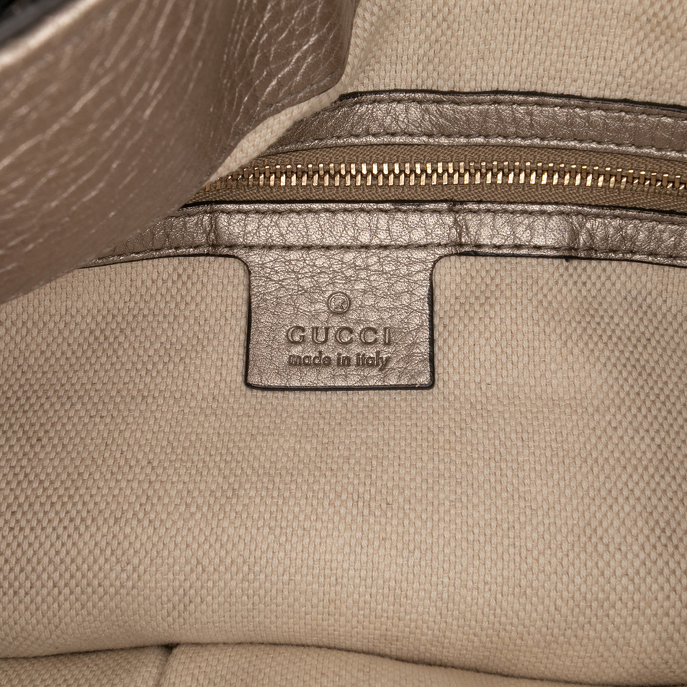 Pre-Loved Gucci Medium Leather Soho Chain Tote - Picture 5 of 12